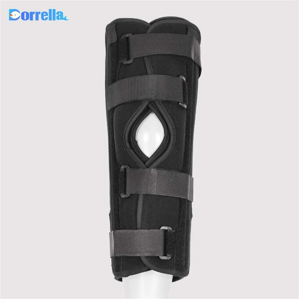 Crna podesiva podrška za koljena